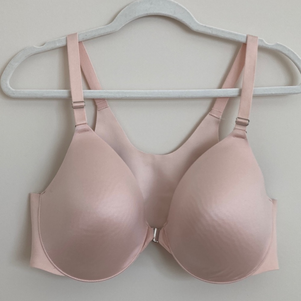 Soma Pale Pink Front Closure Padded Bra